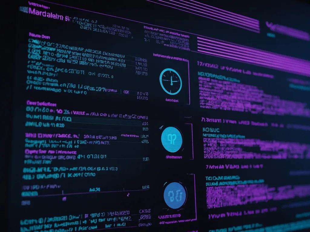 Close-up makro skrin Windows 11 blue screen of death menunjukkan stop code error dan progress bar