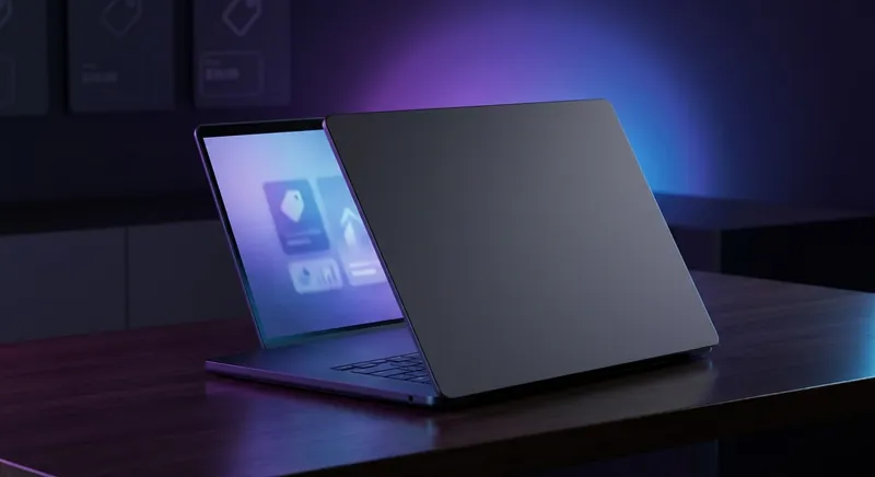 Koleksi laptop terbaru 2026 dengan layar cerah dan desain moden di meja kerja