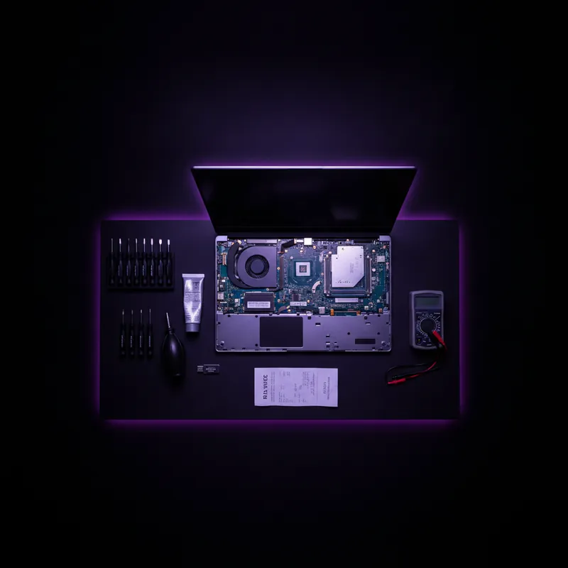 Teknik troubleshooting MSI laptop dengan alat diagnostik dan langkah perbaikan di Cambodia