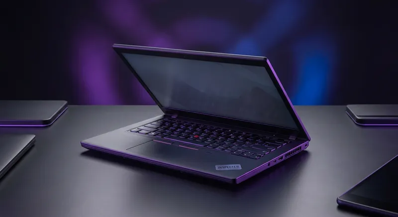Refurbished laptop yang telah diuji dan diperbaiki dengan persijilan penuh