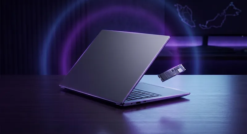 Pelbagai SSD NVMe laptop Malaysia dengan spesifikasi kelajuan tinggi dan kapasiti berbeza